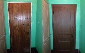 Ремонт входных дверей частного дома в Ленинградской области